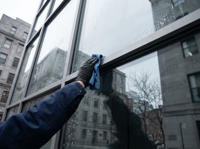 Professionelle Glasreinigung